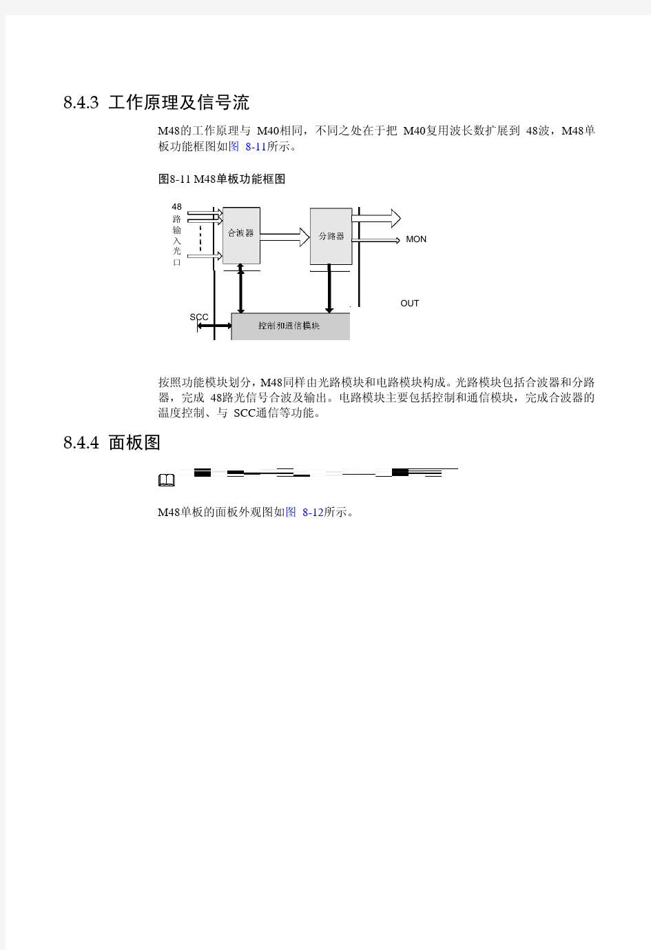 华为波分光复用单元M40的应用