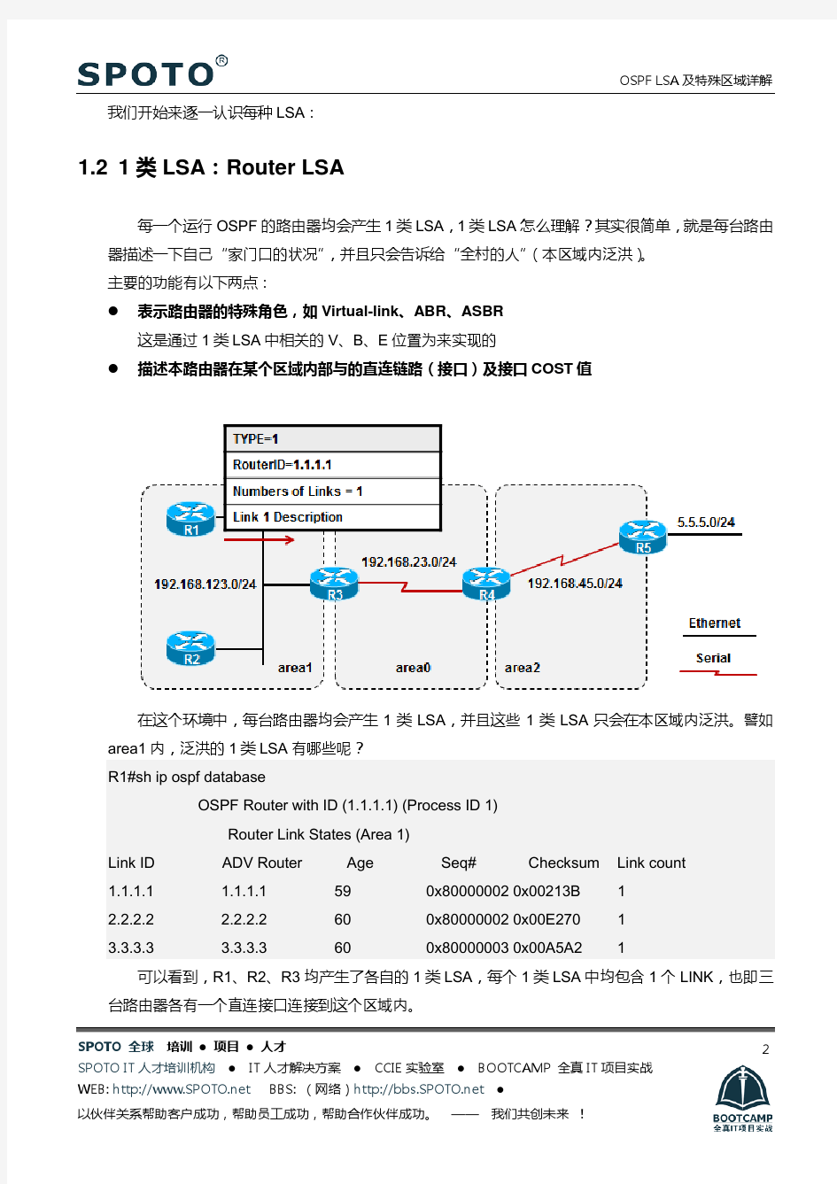 【OSPF 】LSA及特殊区域详解 By 红茶三杯