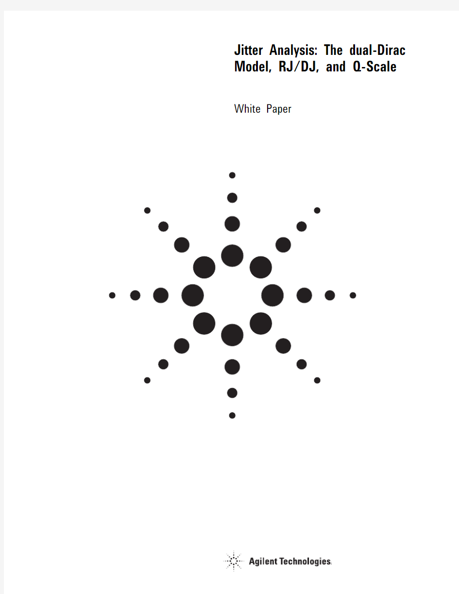 Jitter Analysis_The dual-Dirac