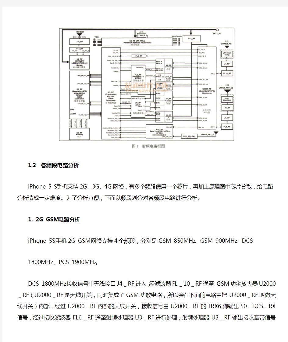 5s中文电路原理详解,绝好的