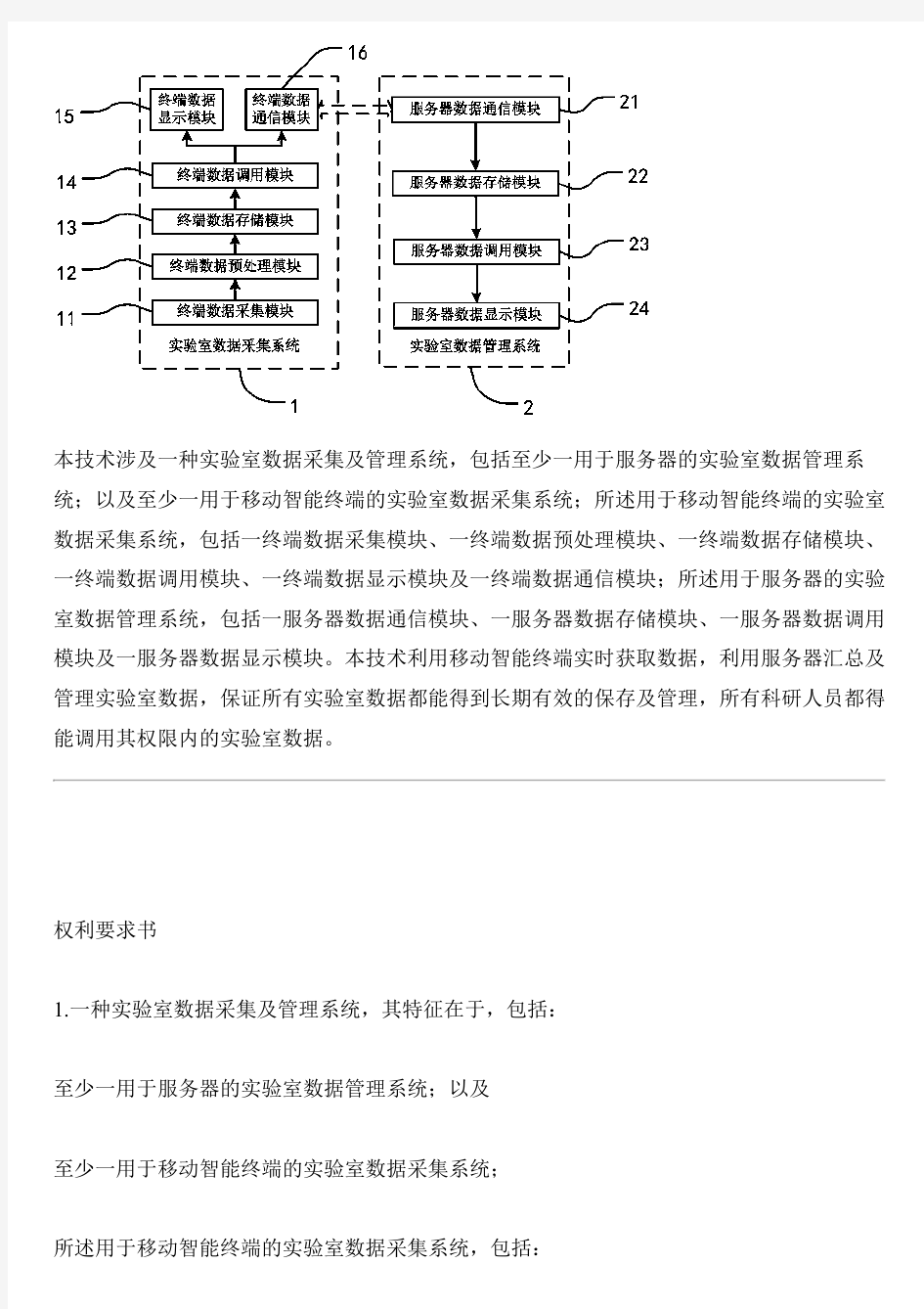 实验室数据采集及管理系统的制作方法