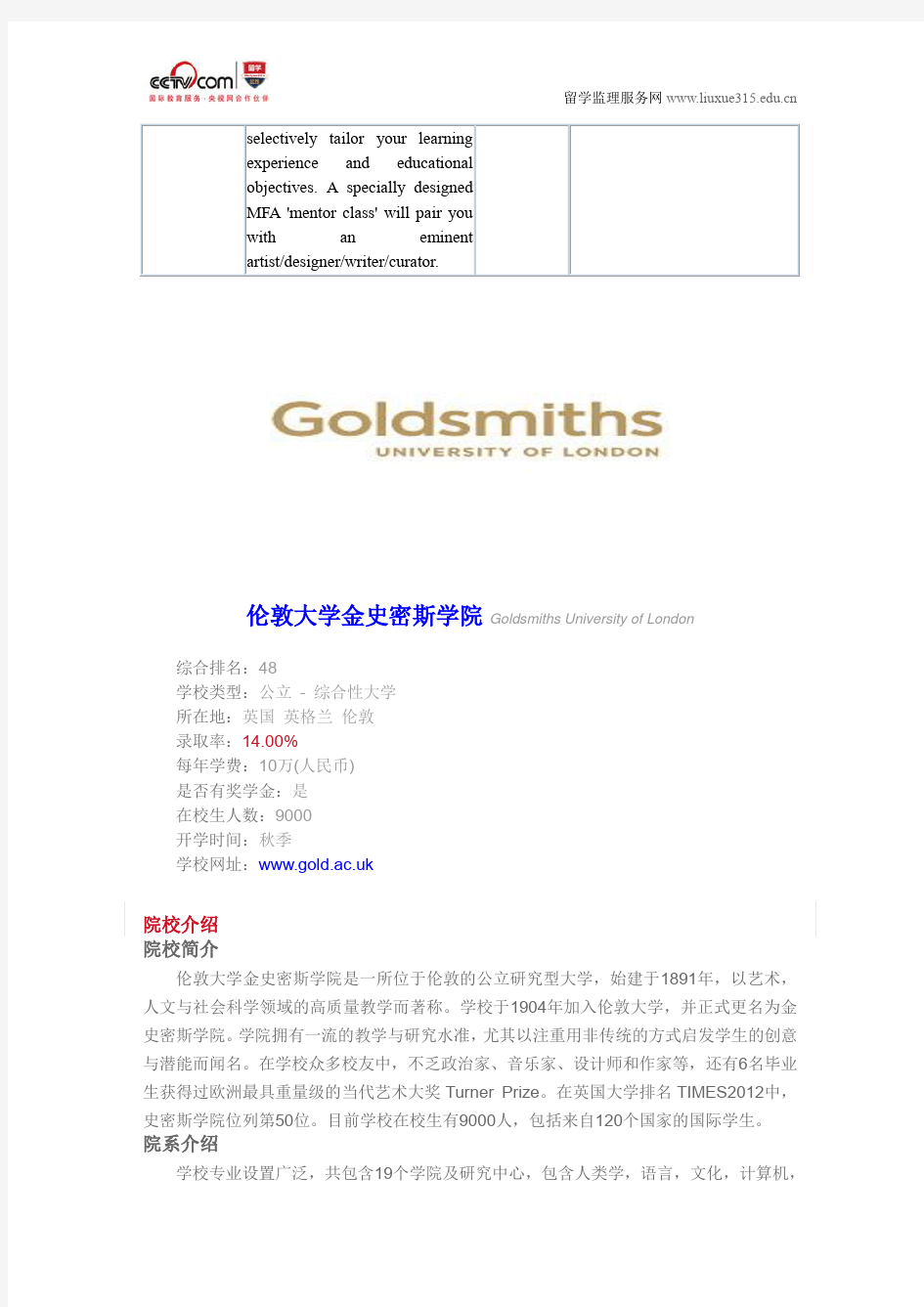 伦敦大学金史密斯学院计算工作室艺术硕士