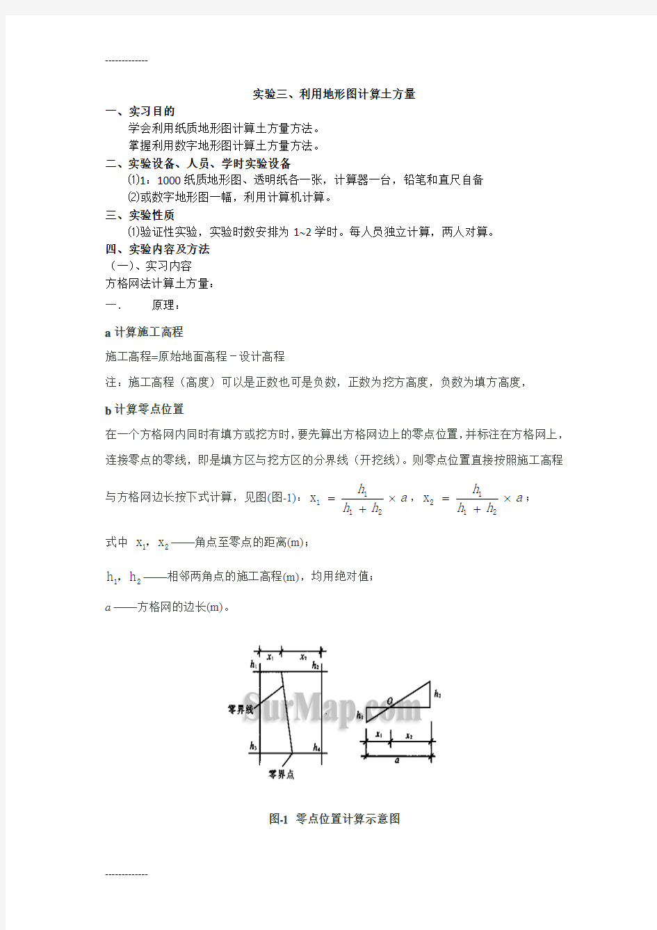 [整理]cass土方量计算.