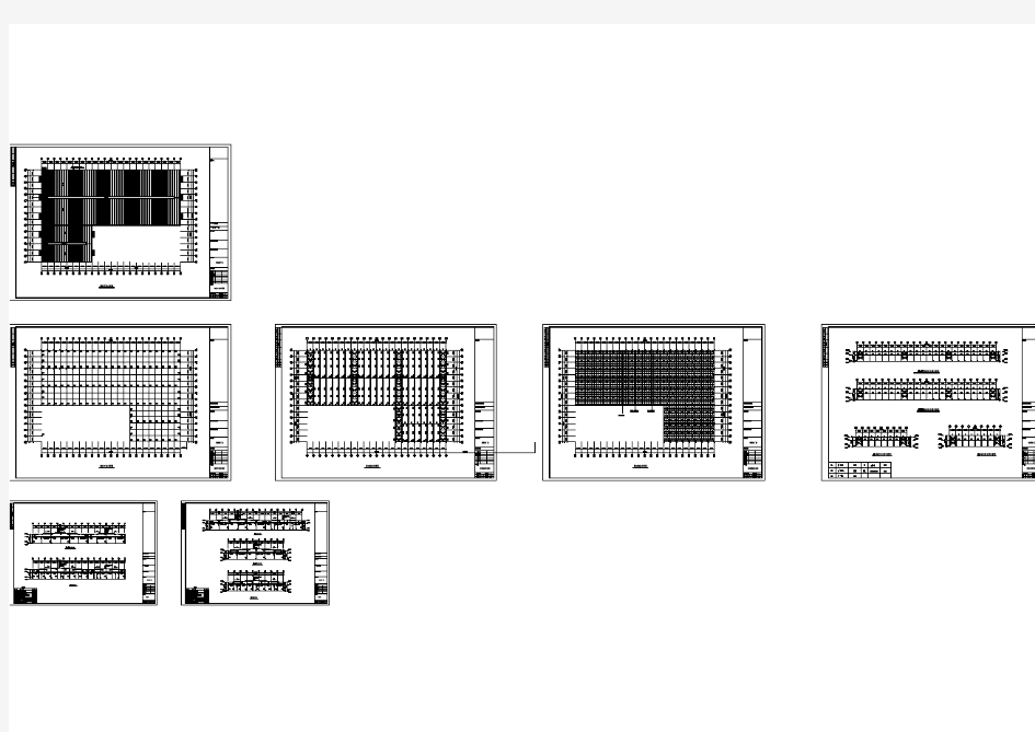 某公司钢结构厂房CAD设计图