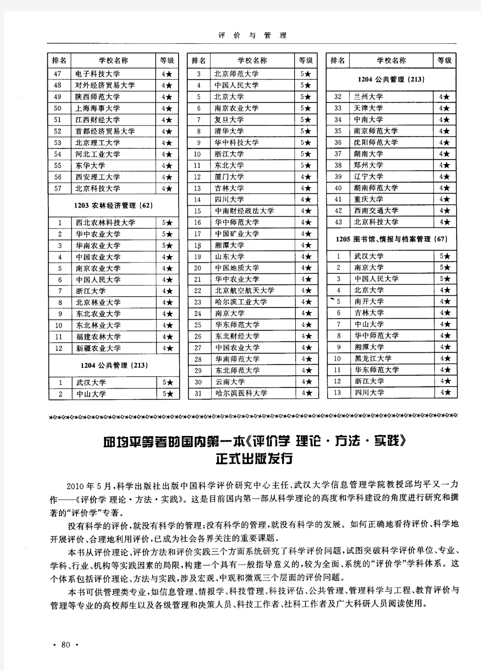 邱均平等著的国内第一本《评价学理论·方法·实践》正式出版发行