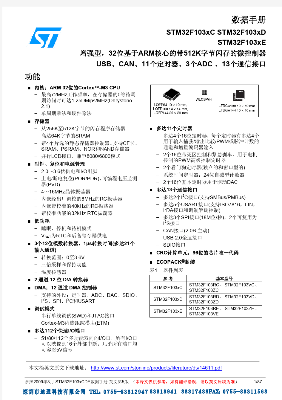 STM32F103ZET6(中文)