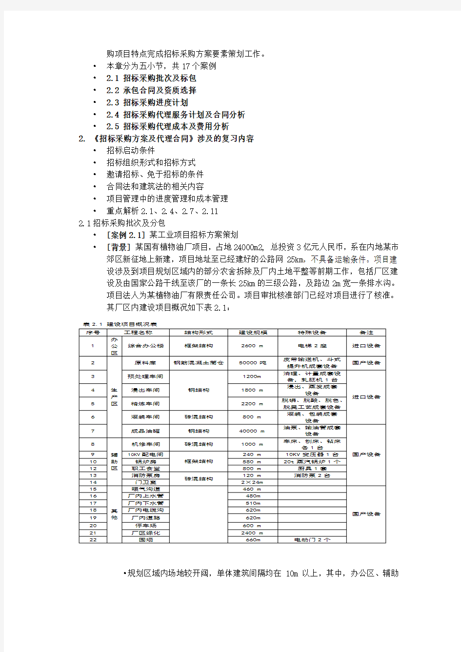 《招标采购案例分析》