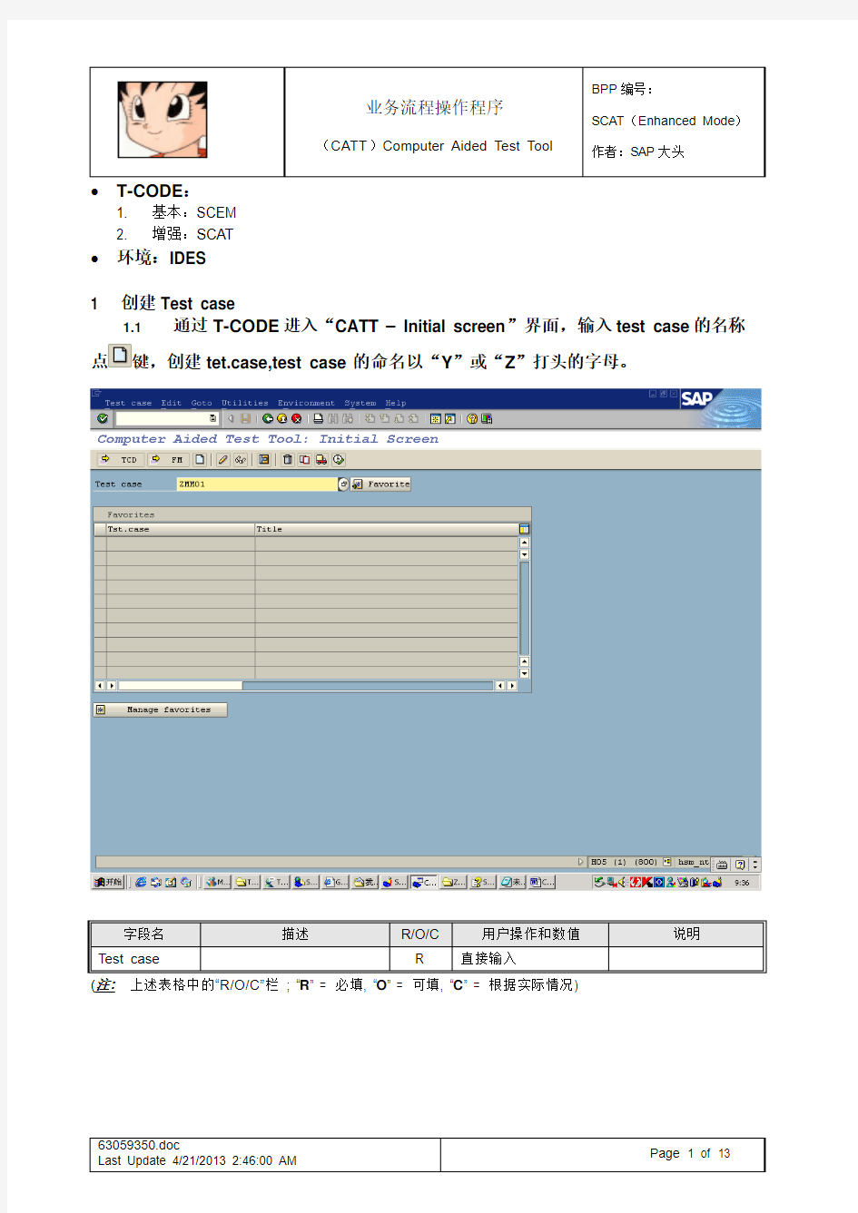 CATT Computer Aided Test Tool