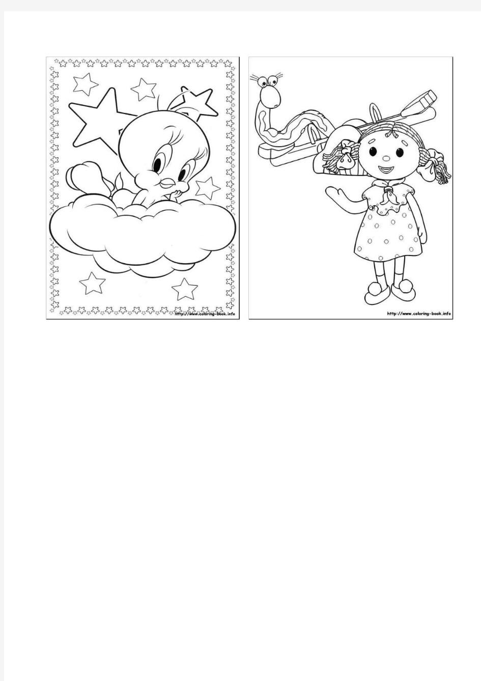 儿童填色画(打印版)