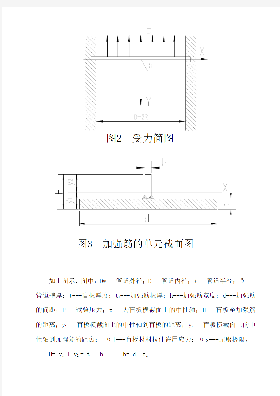 盲板计算方法