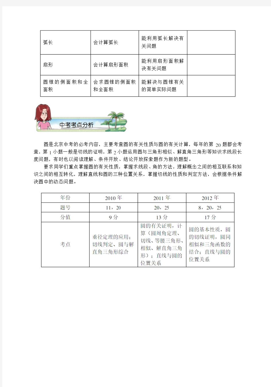 初三数学.圆的概念及性质.教师版