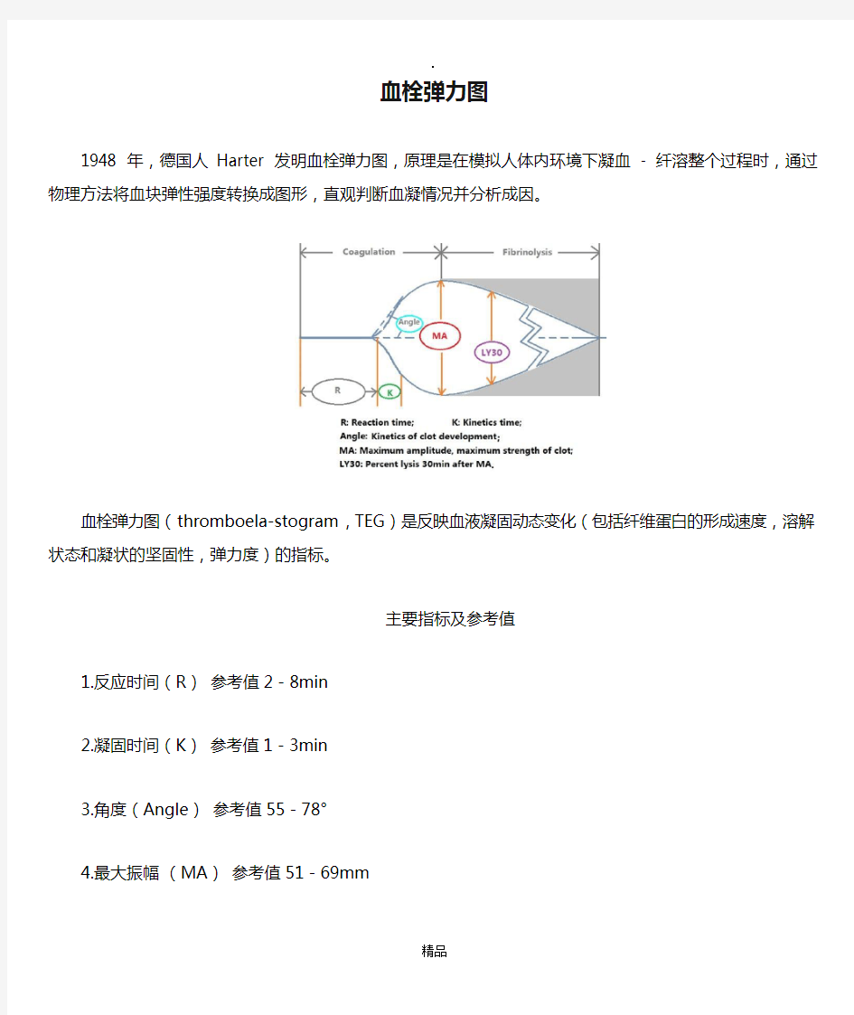 血栓弹力图结果怎么看-血栓弹力图意义及其解读