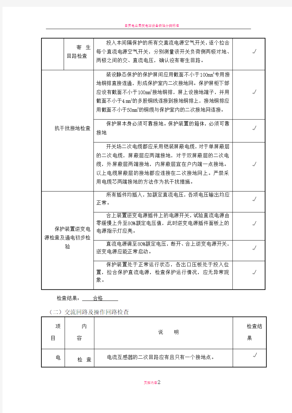 变电站调试报告