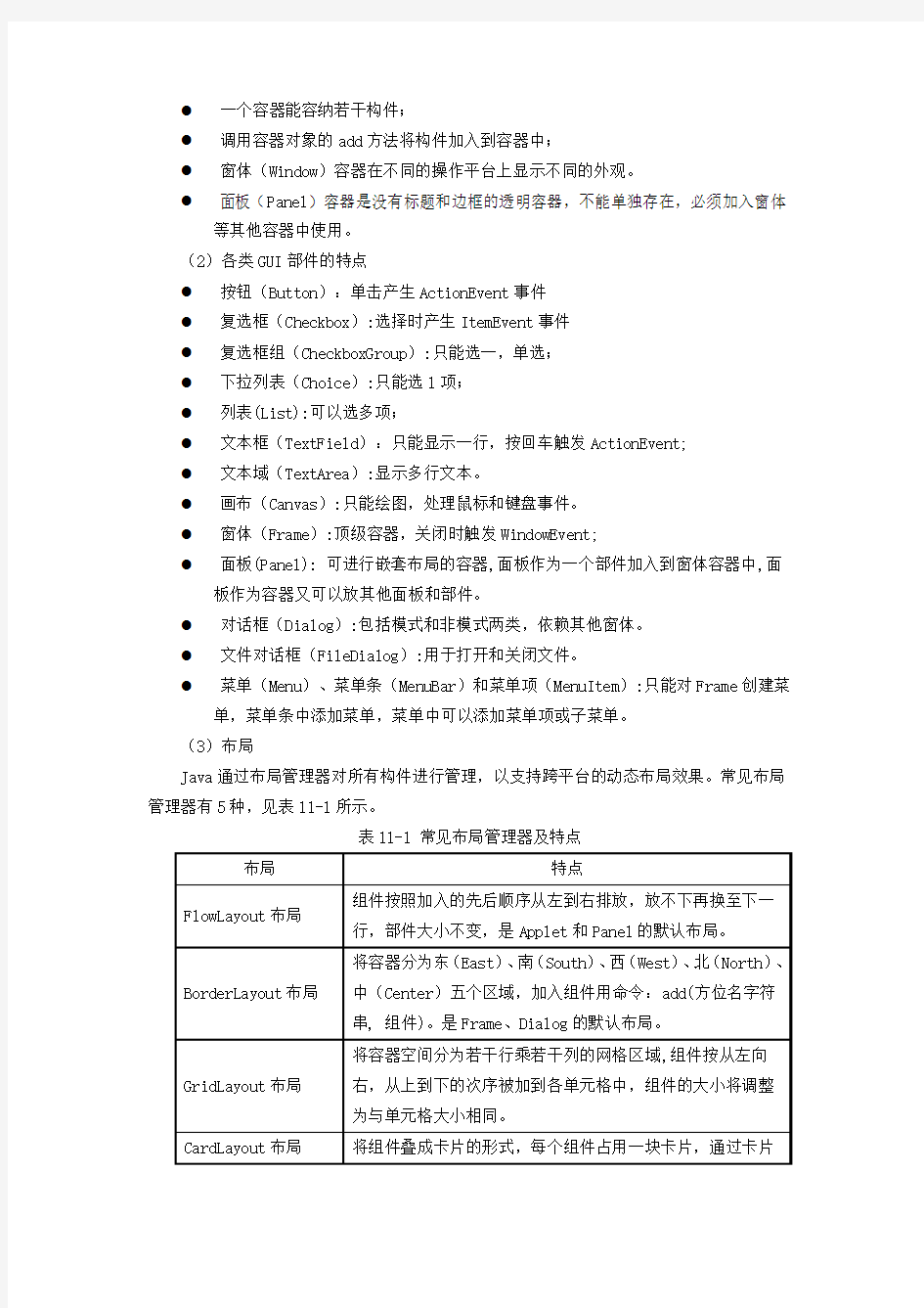 实验6-图形化用户界面编程