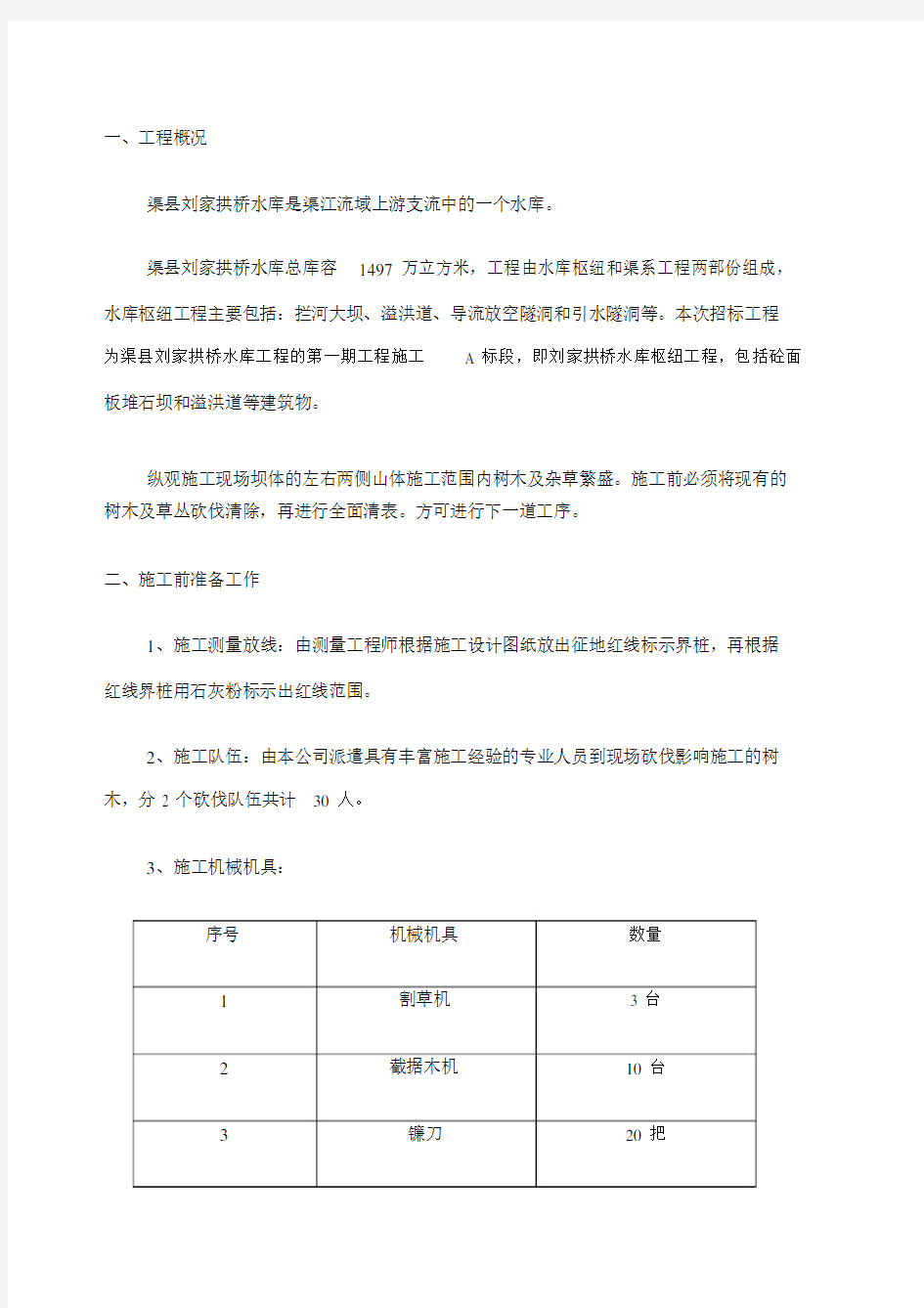 树木砍伐安全专项规划方案.docx