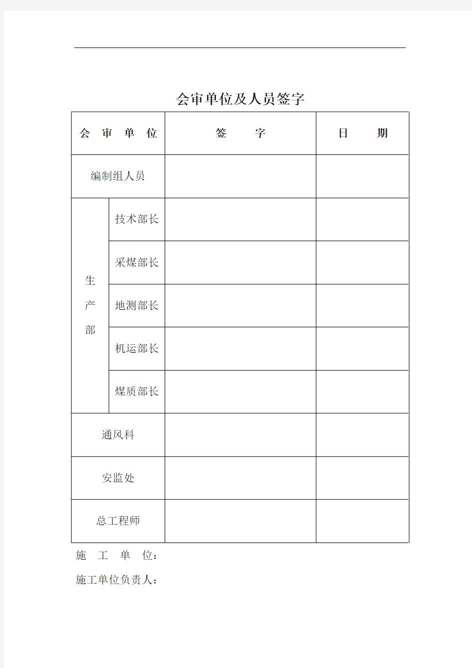 1381采煤作业规程