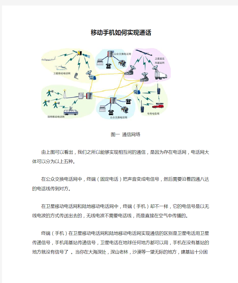 移动手机如何实现通话(3)