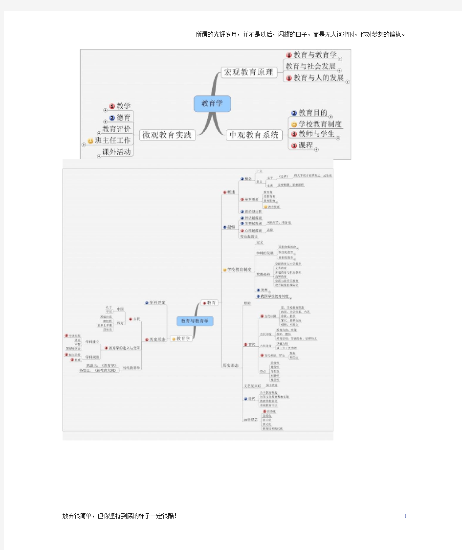 教育学的思维导图-整理版(新)