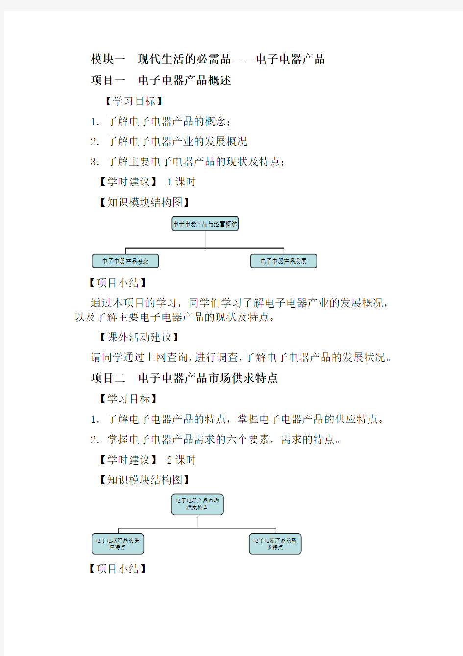 电子电器产品教学指南