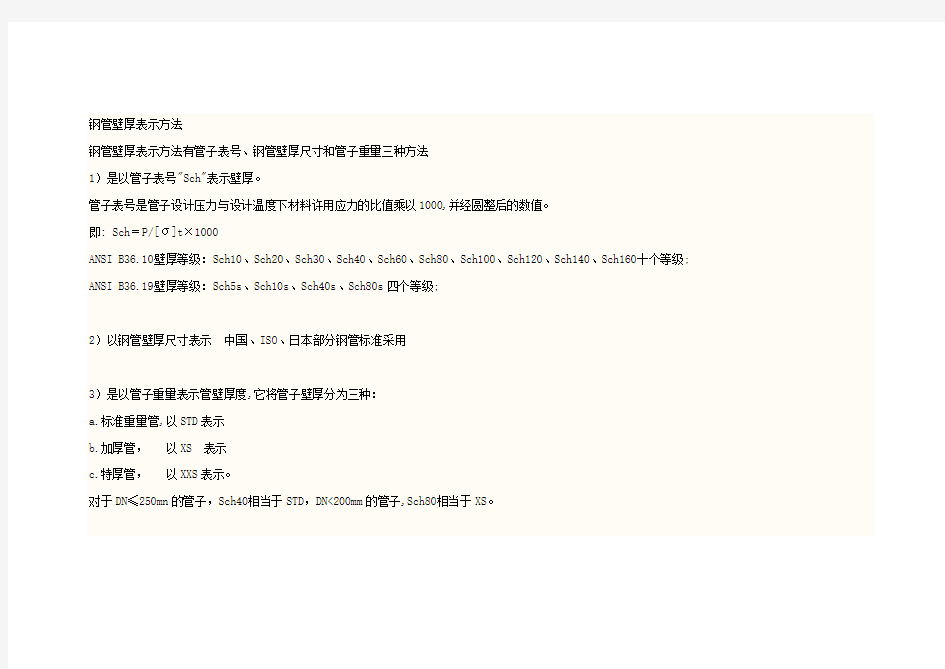 钢管壁厚表示方法(Word)