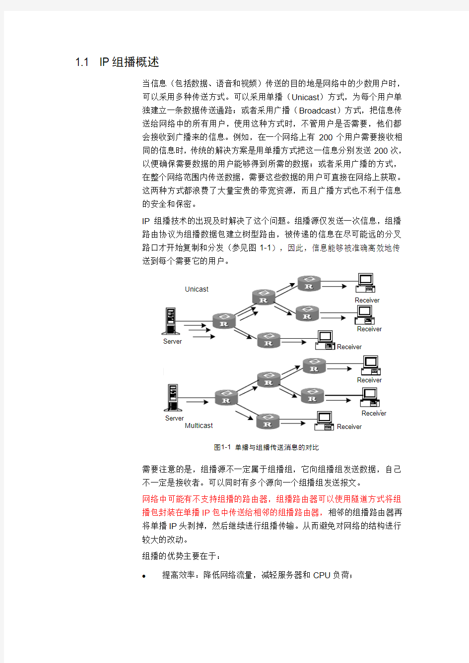 组播原理介绍