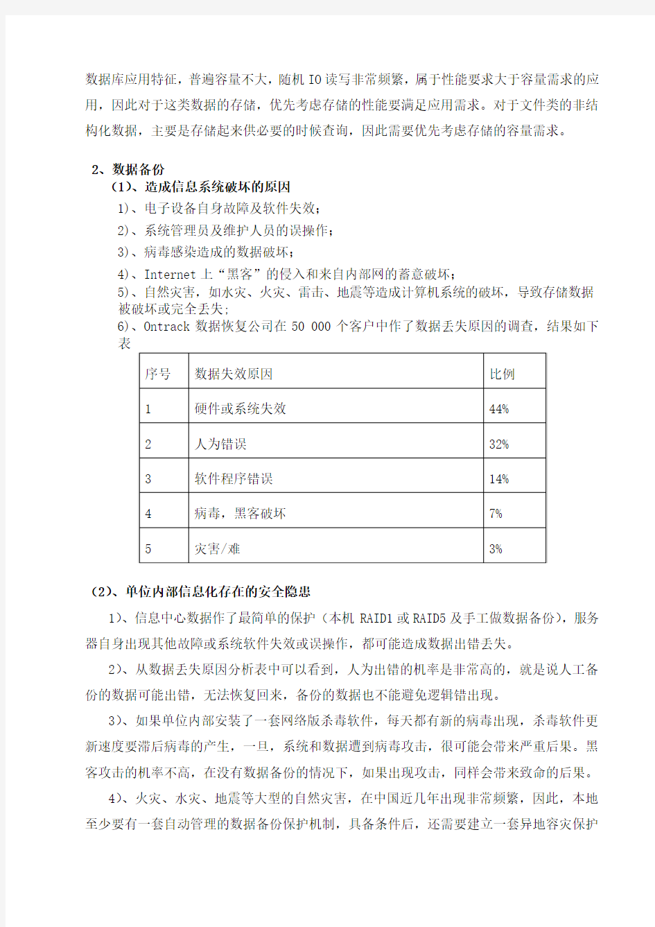 双机热备配置及方案