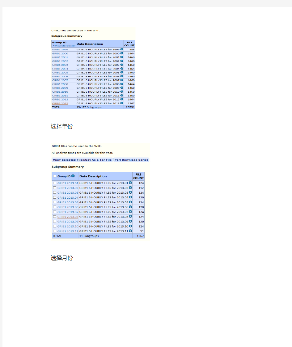 GrADS应用中fnl资料下载以及解码