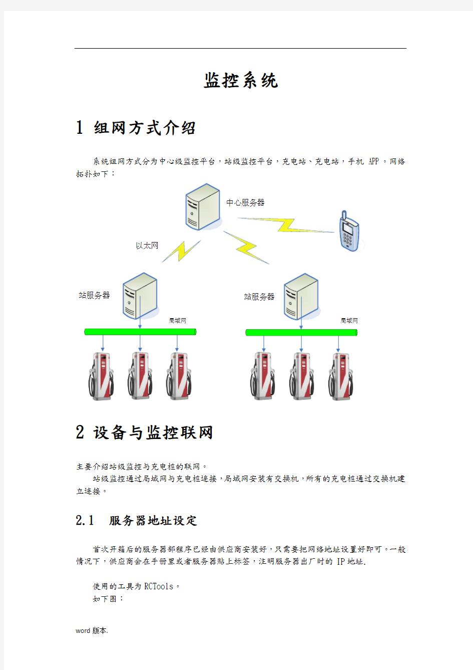 监控系统培训内容