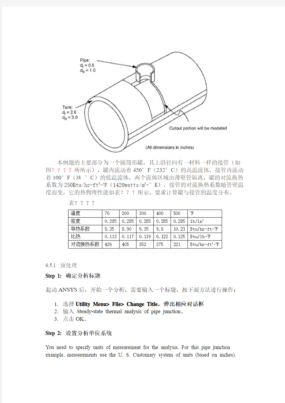 稳态热分析案例(ANSYS-15.0版)