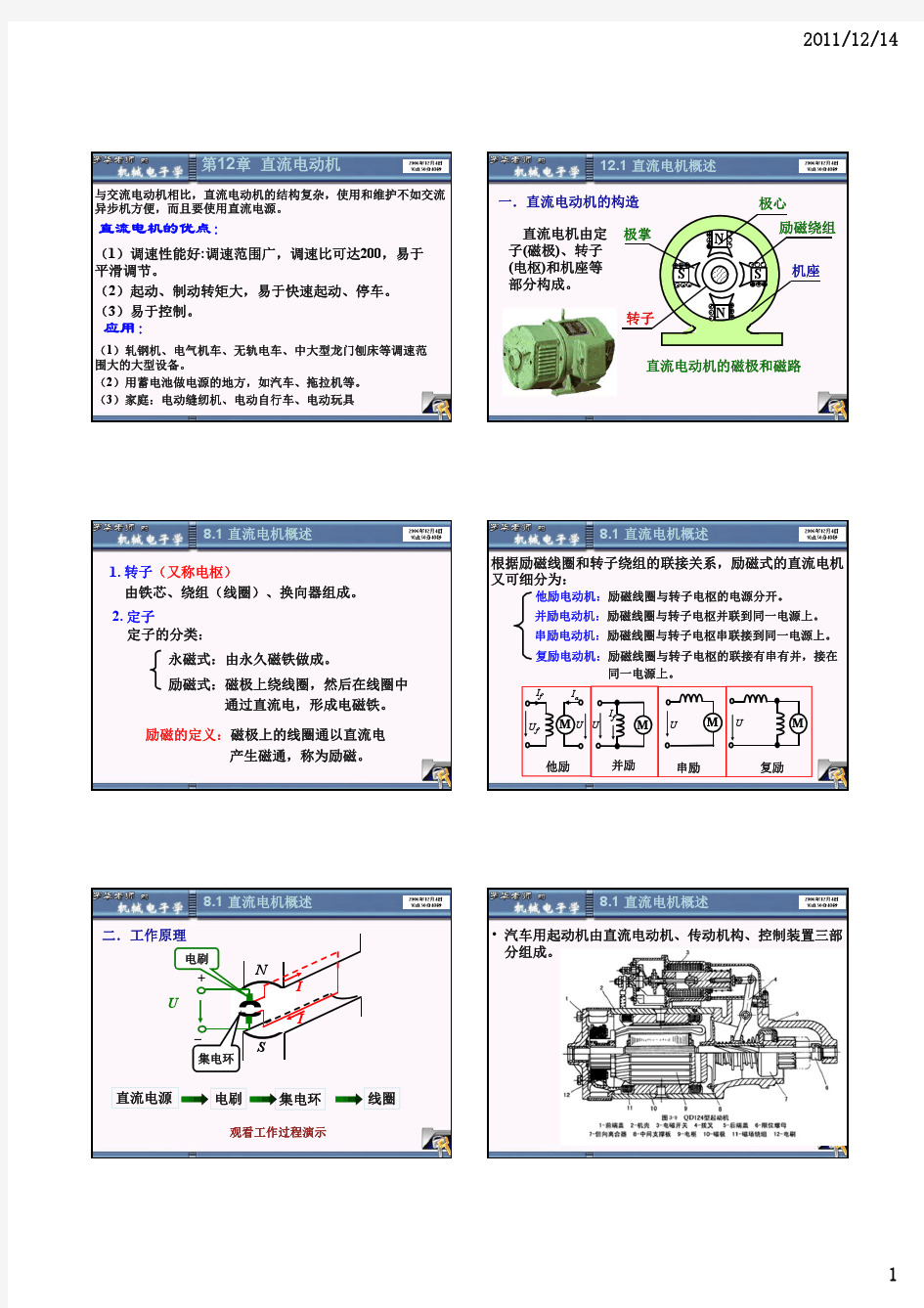 N机械电子学-第12章_执行器-电机_[兼容模式]