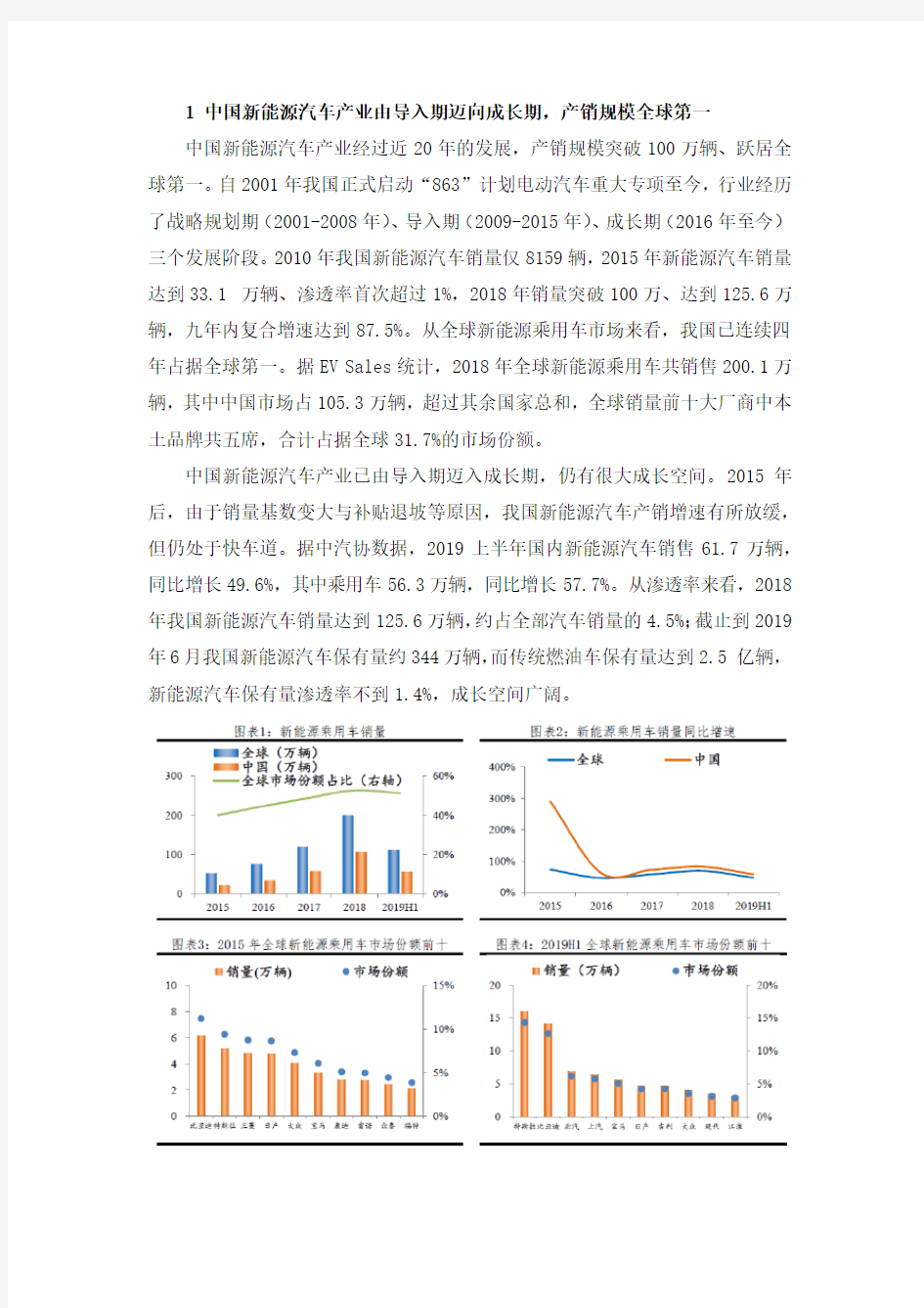 2020中国新能源汽车发展报告