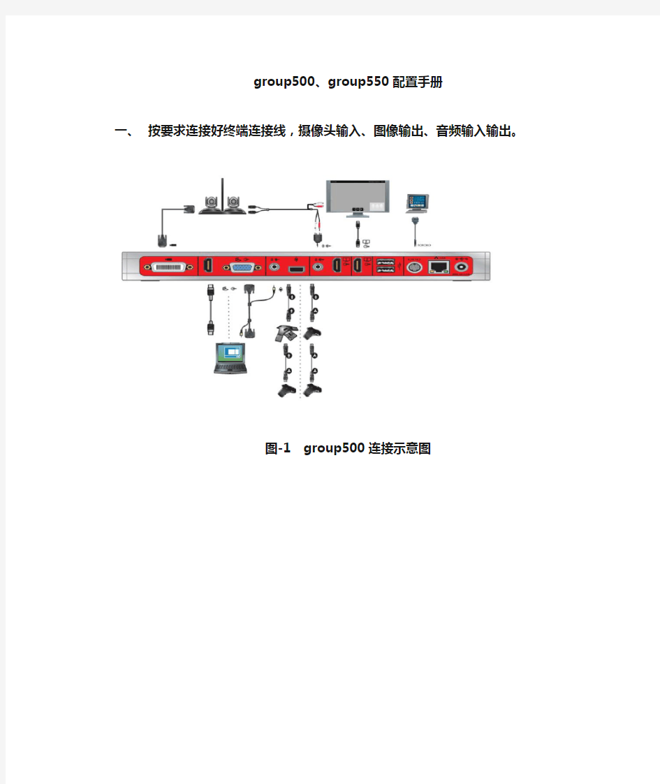 group500、group550初始化配置手册