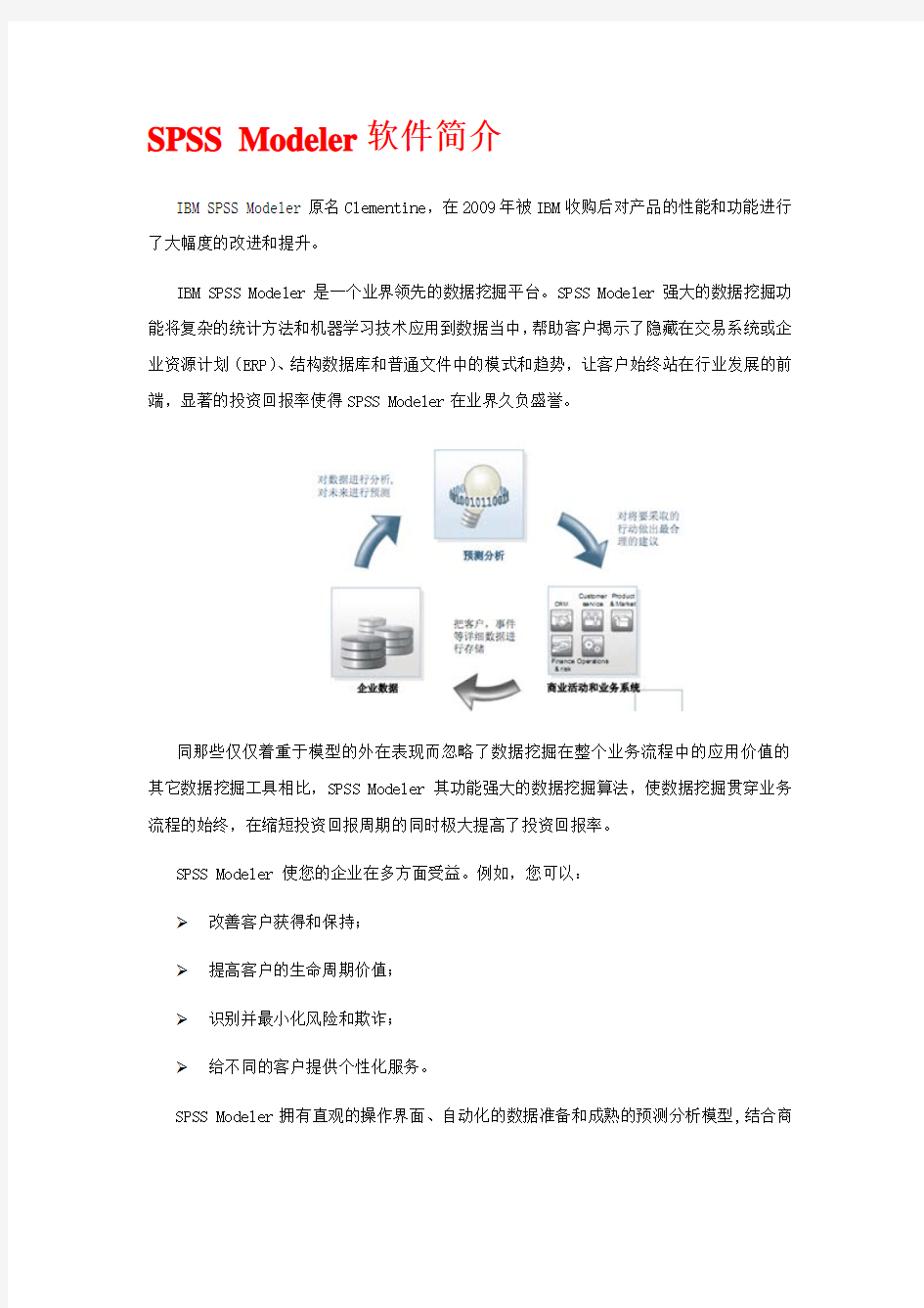 SPSS Modeler