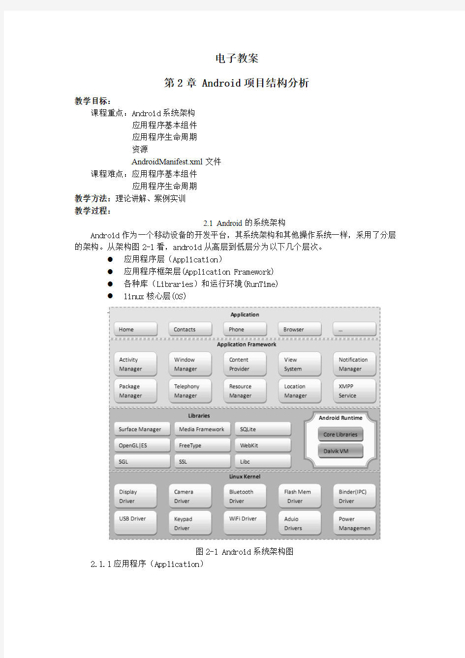 第2章 Android项目结构分析