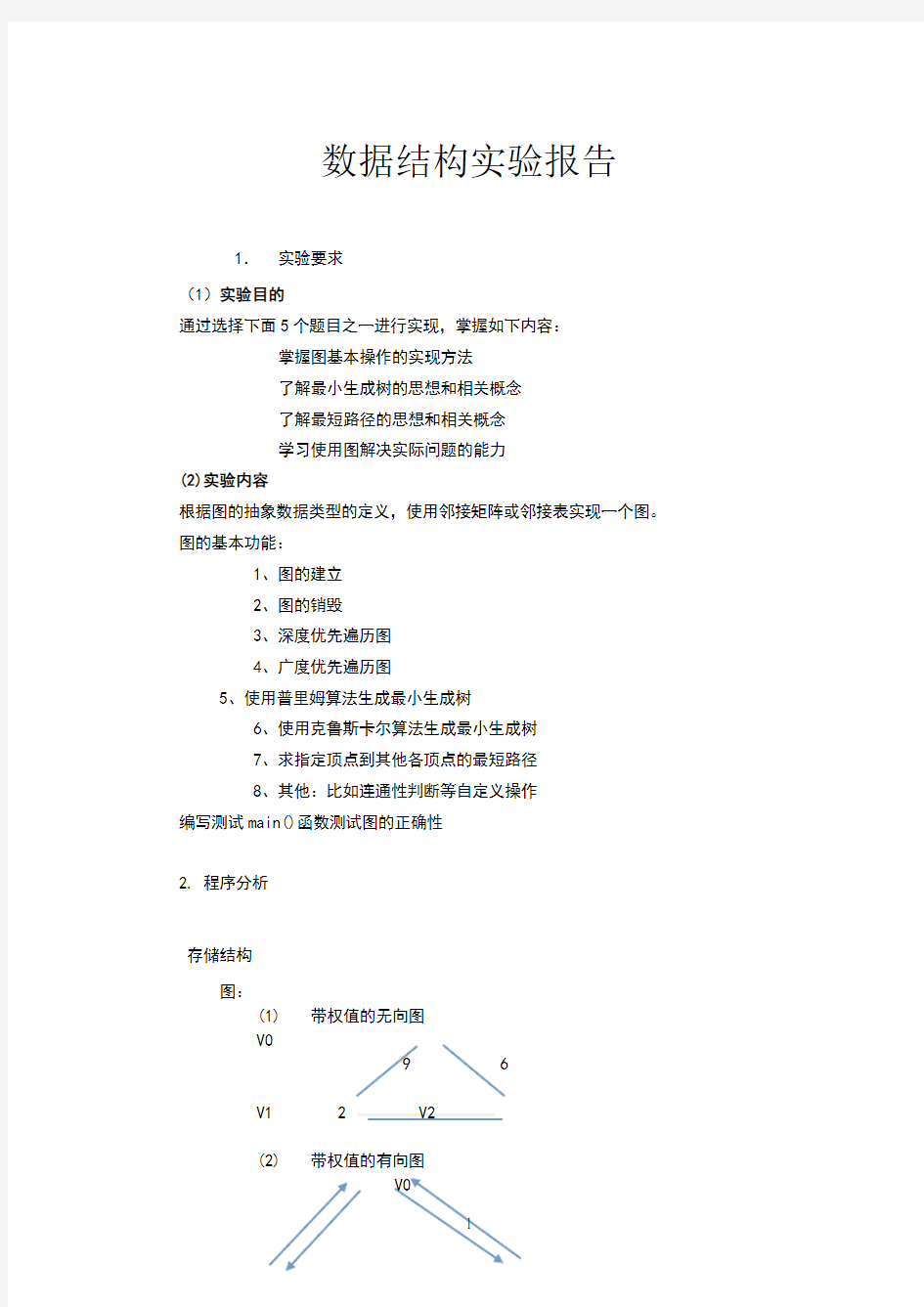 北邮数据结构实验第二次实验图