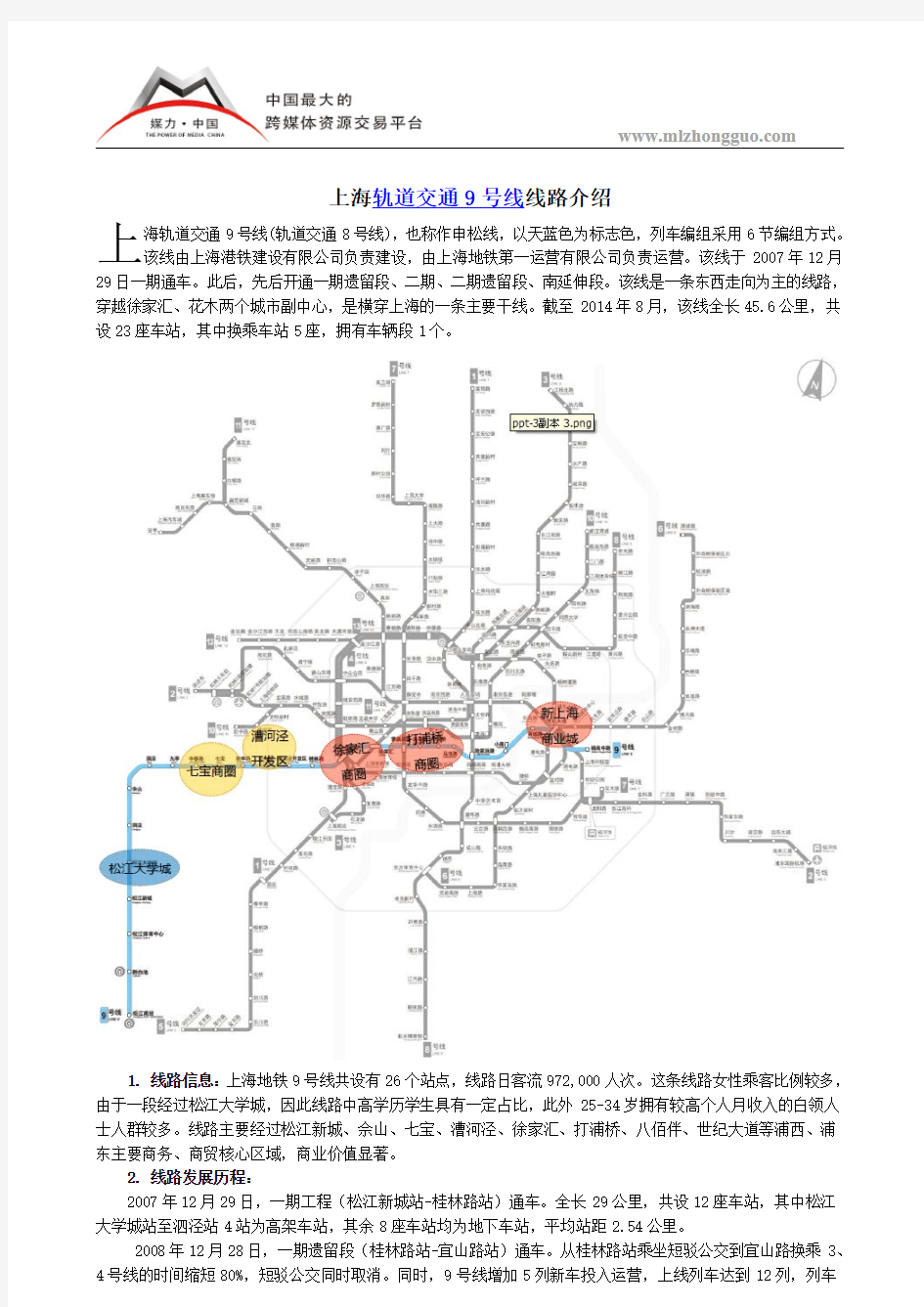 上海轨道交通9号线线路介绍