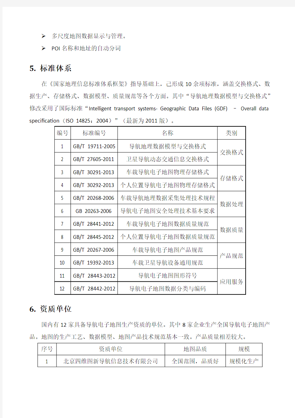 导航电子地图总结