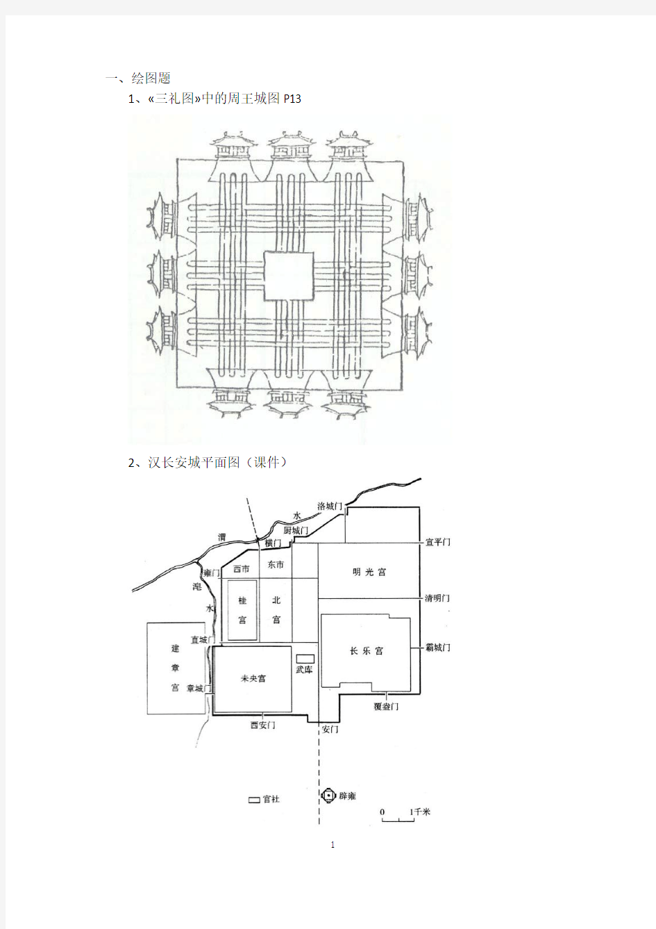 00中国城建史复习重点