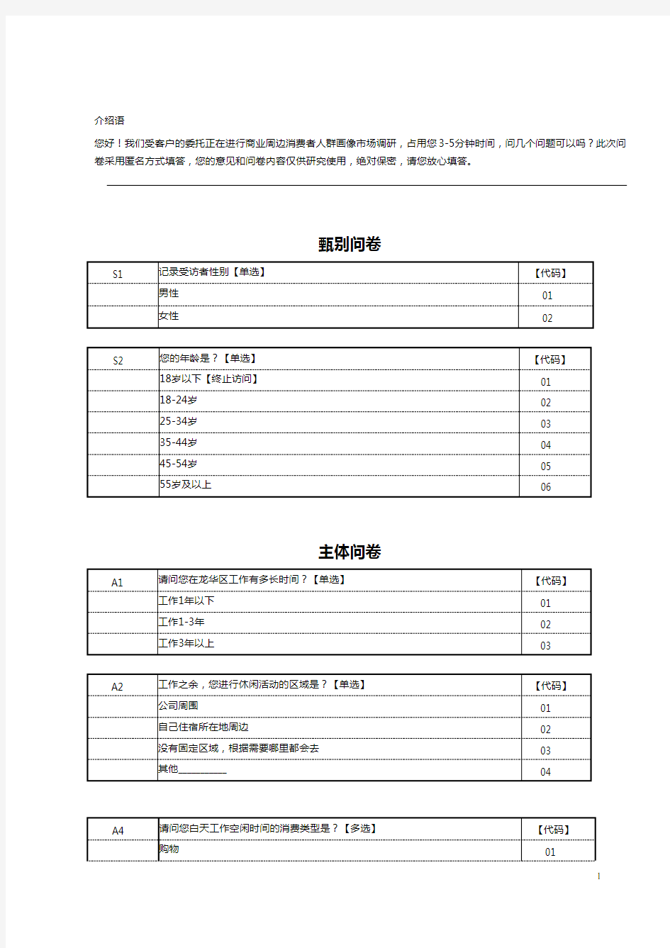 消费人群画像市场调研