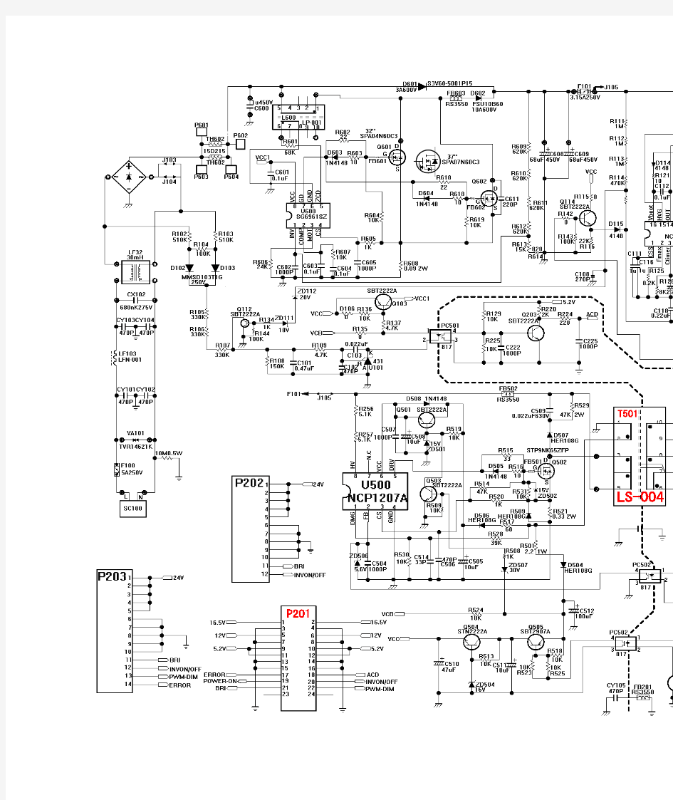 LG_32LG30R-TA液晶电视开关电源图纸