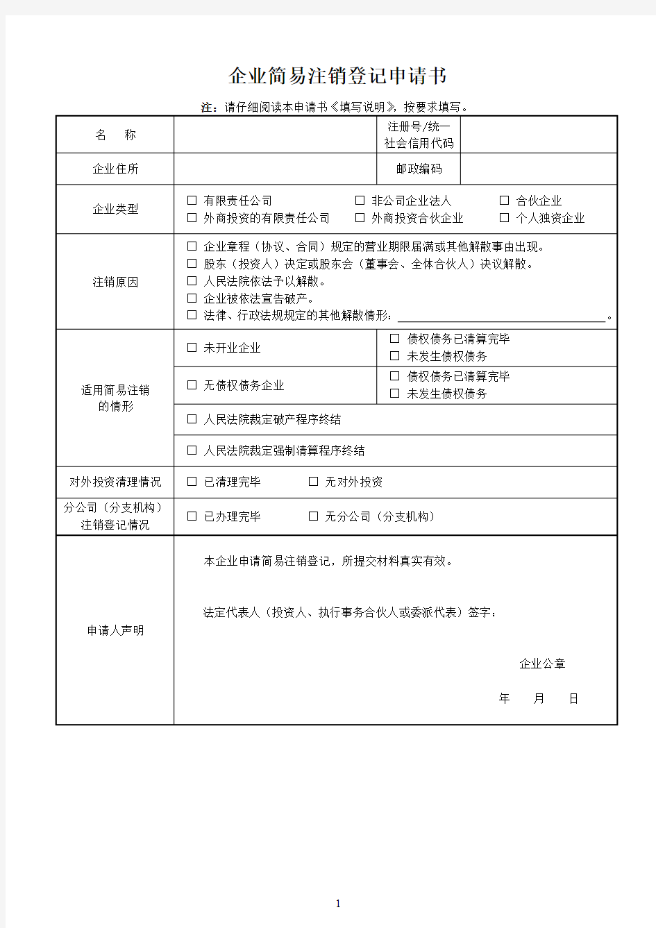 统一社会信用代码