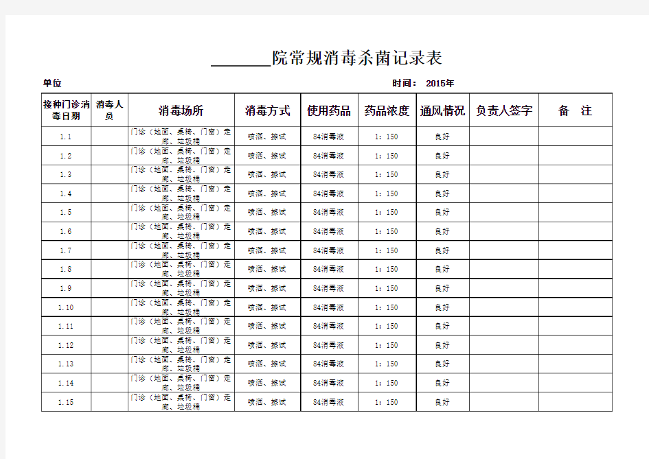 84消毒记录表.xls