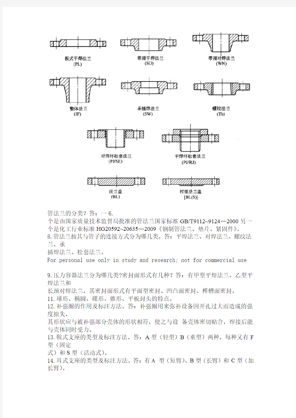 化工制图思考题及答案