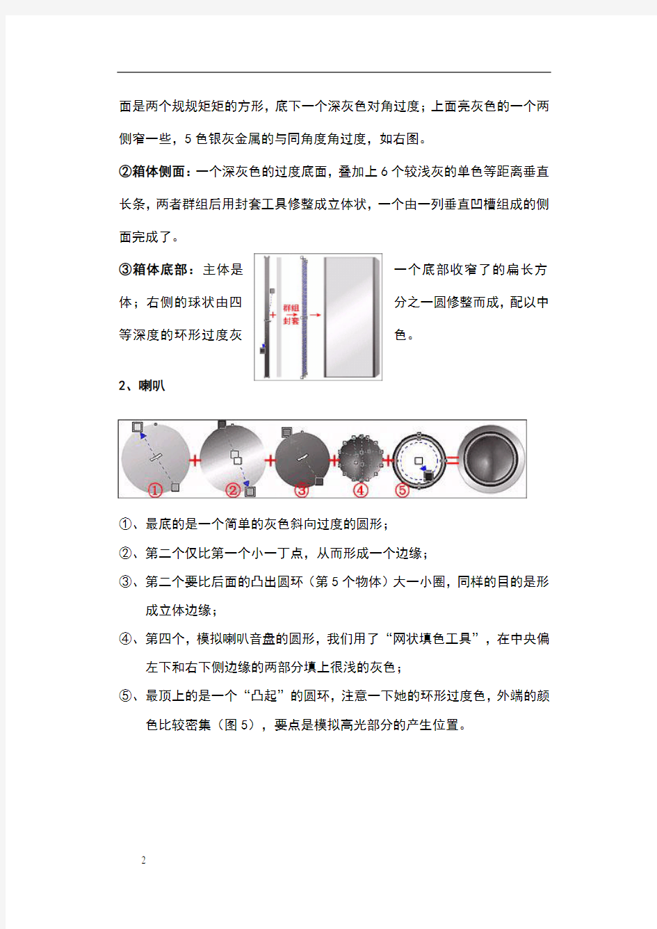 CorelDRAW实训指导书模板