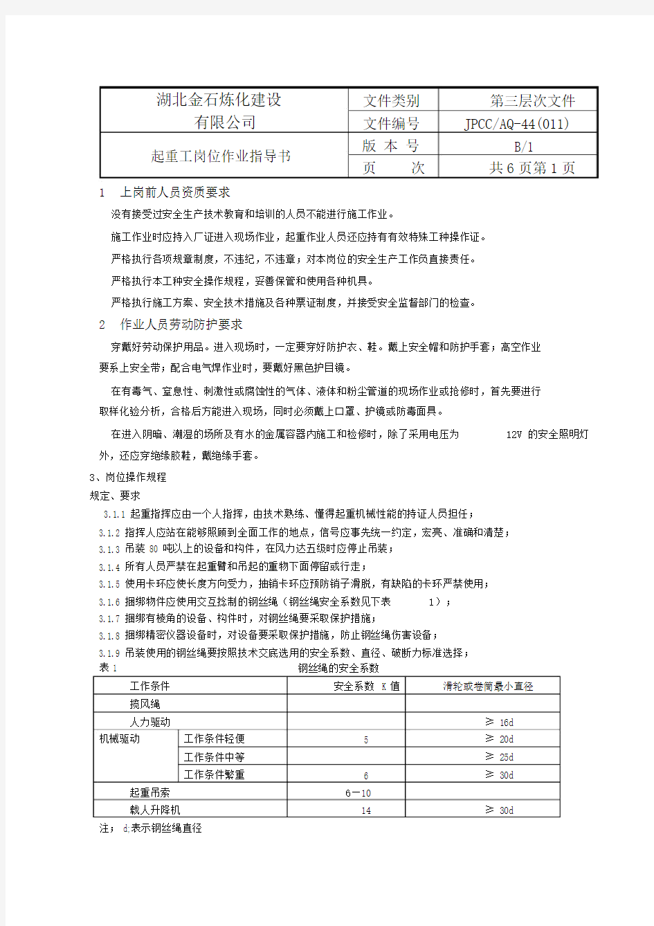 起重工岗位作业指导书1.doc