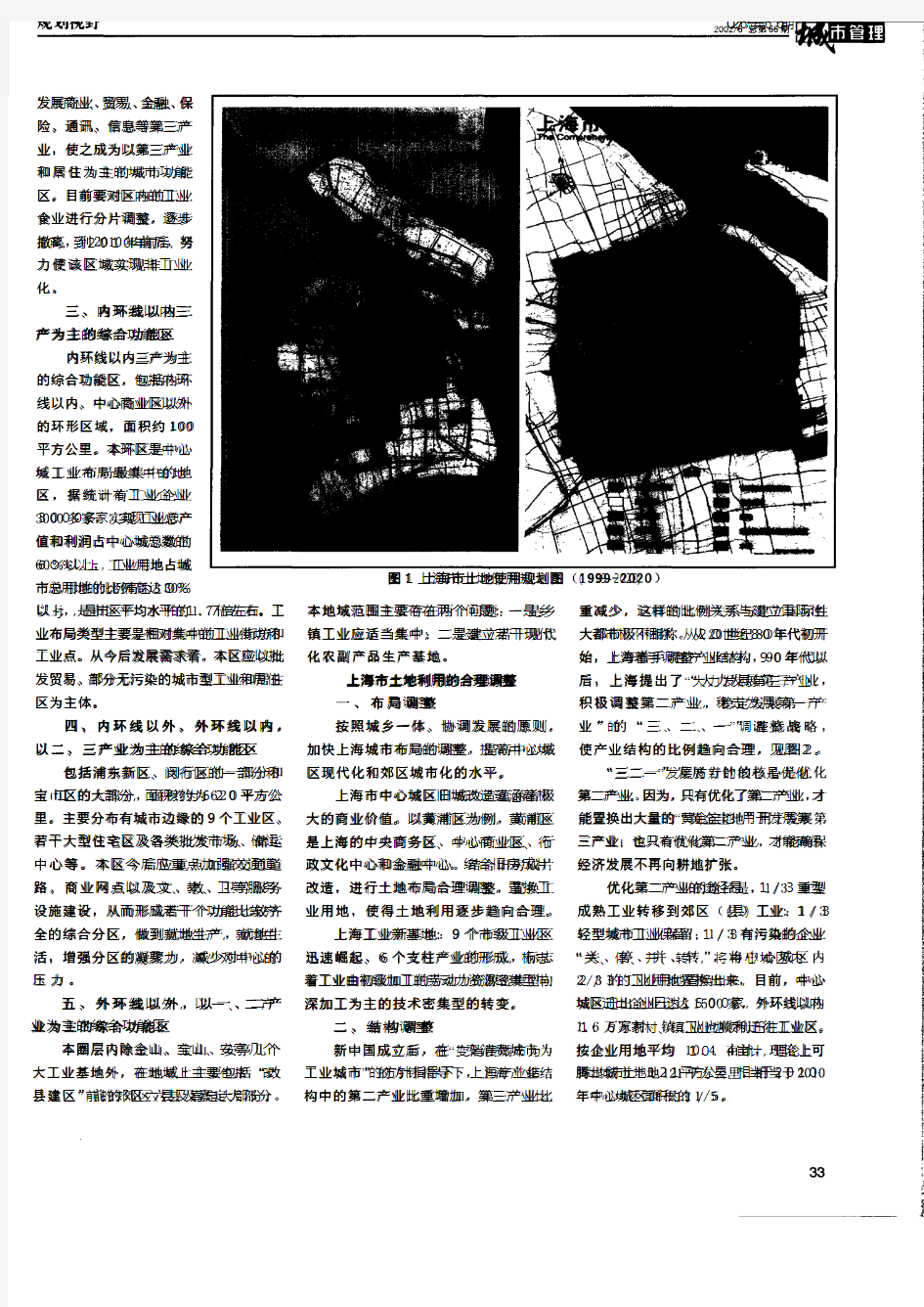 上海市土地利用现状分析