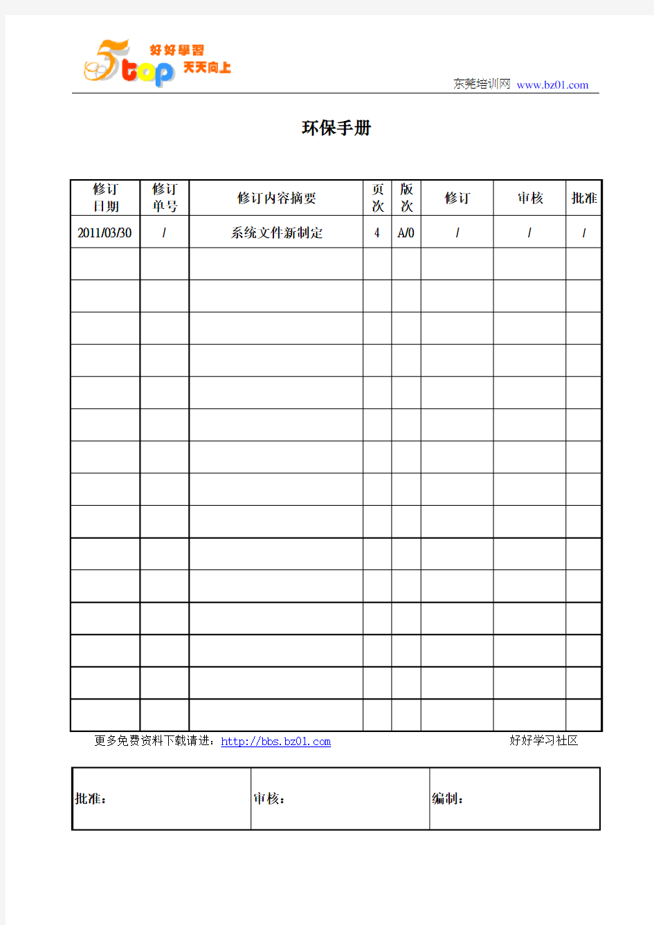 环保手册ROHS有害物质管理