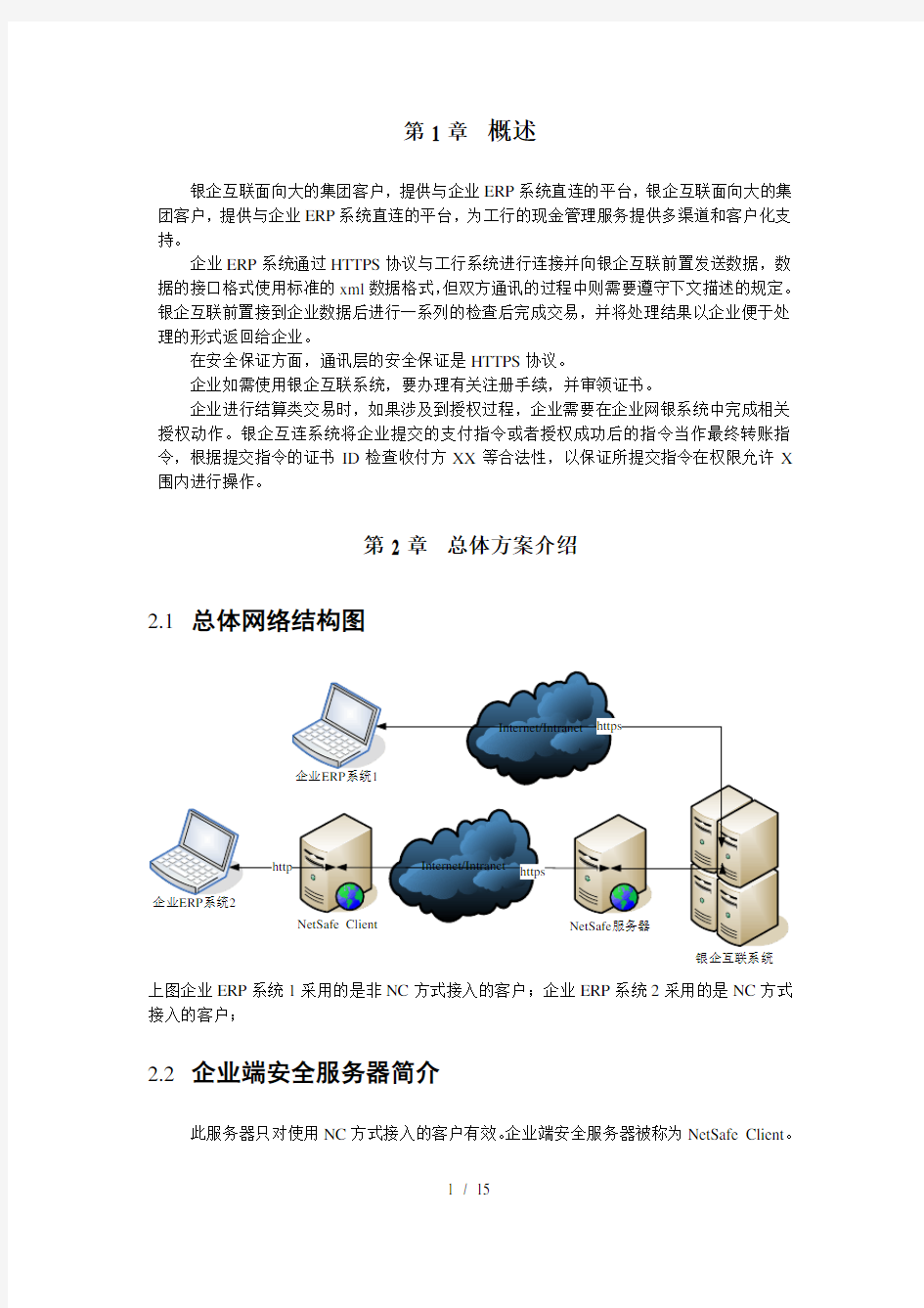 中国工商银行银企互连系统企业开发手册(初稿)