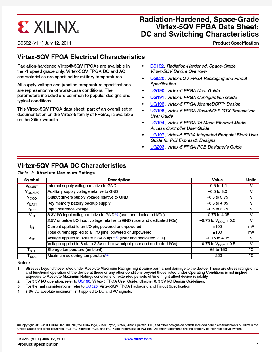 ds692_V5QV_Data_Sheet