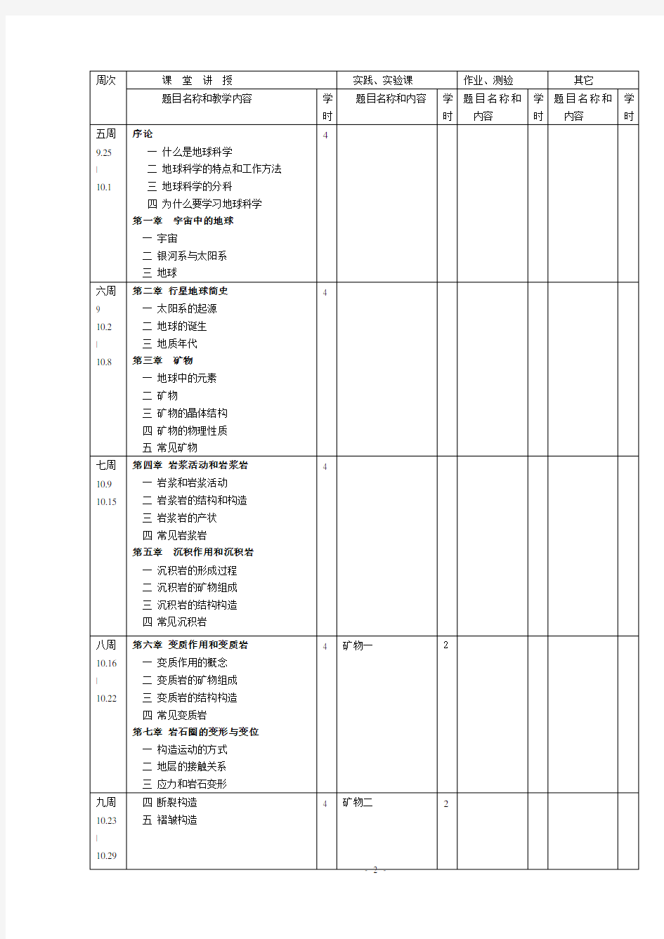 吉林大学2017-2018学年第一学期